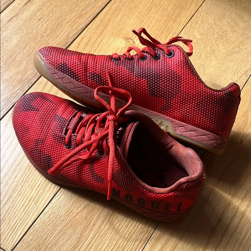 NOBULL Men's Red Athletic Shoes Sz 6 - Picture 7 of 10